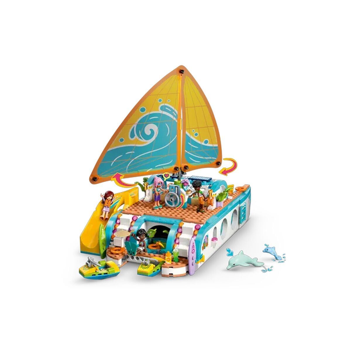 42664 Lego Friends Gezi Teknesi Macerası 685 Parça +8 Yaş