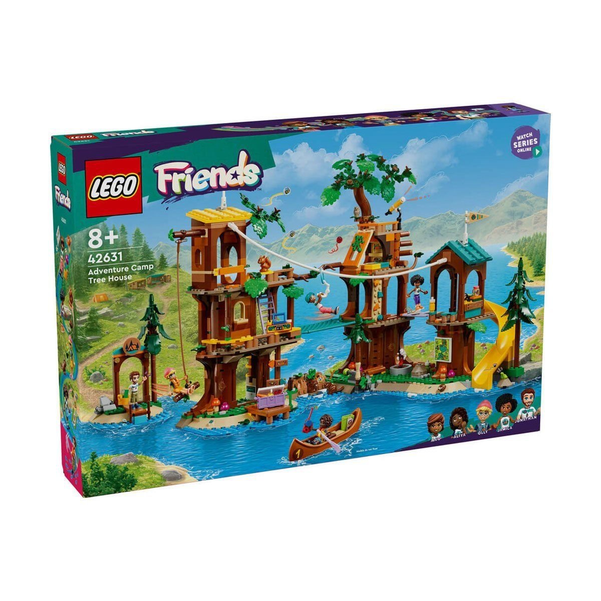 Lego-Lego Friends Macera Kampı Ağaç Ev 1128 Parça +8 Yaş-Lego Friends-1-Milagron.com