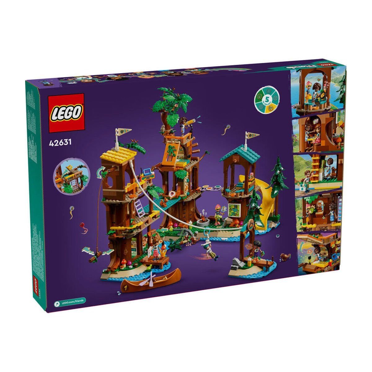 Lego-Lego Friends Macera Kampı Ağaç Ev 1128 Parça +8 Yaş-Lego Friends-4-Milagron.com