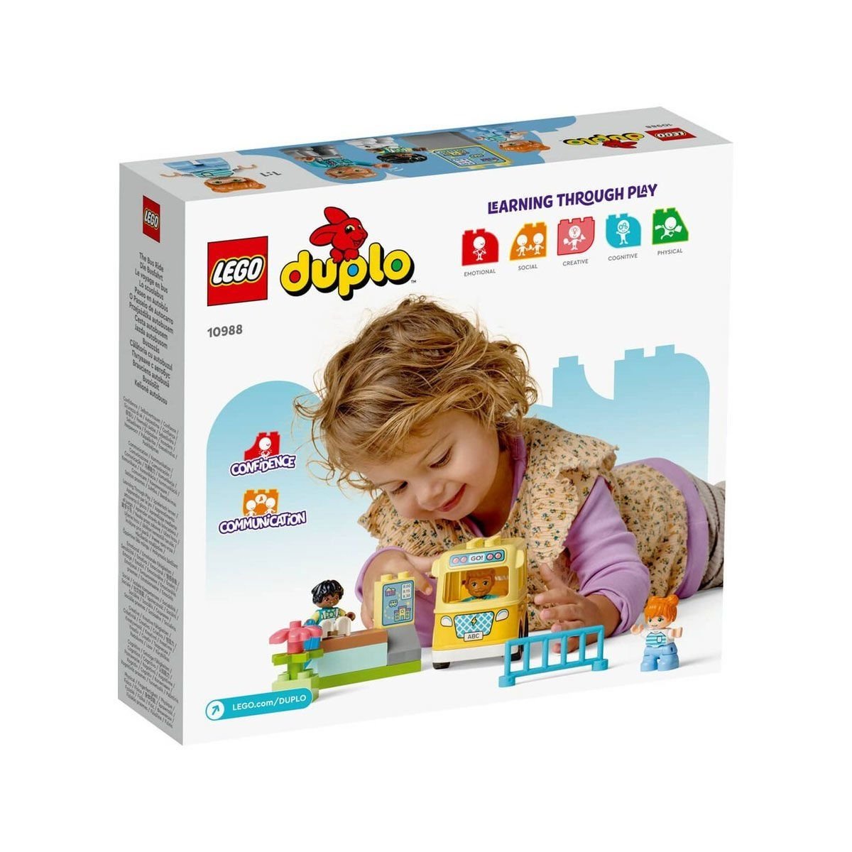 Lego-Lego® Duplo® Otobüs Yolculuğu 16 Parça +2 Yaş-Lego Duplo-7-Milagron.com