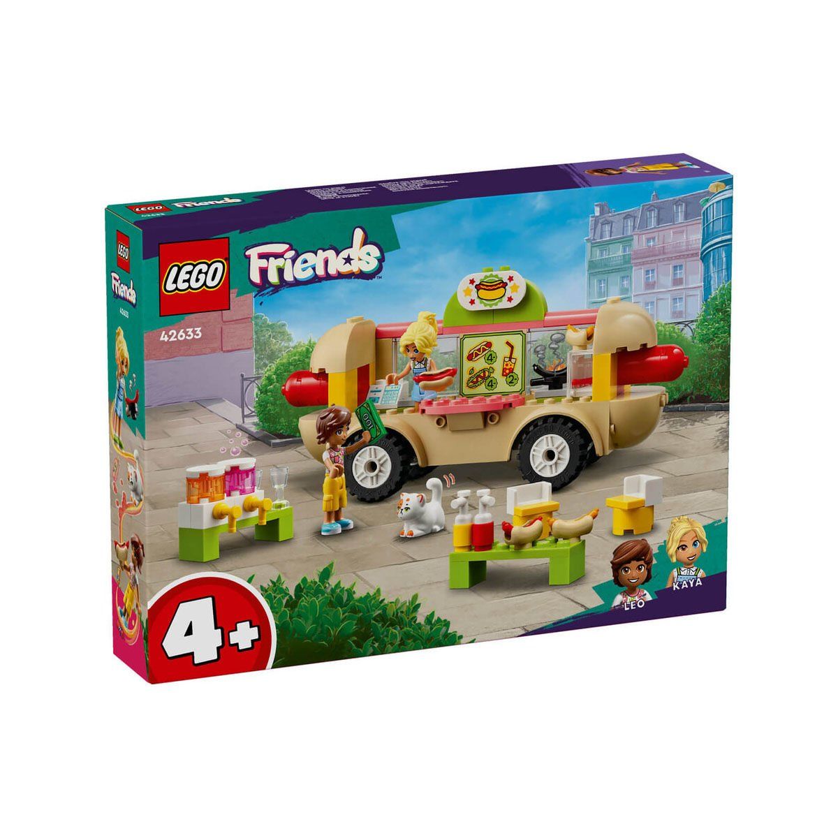 Lego-Lego® Friends Sosisli Sandviç Arabası 100 Parça +4 Yaş-Lego Friends-1-Milagron.com