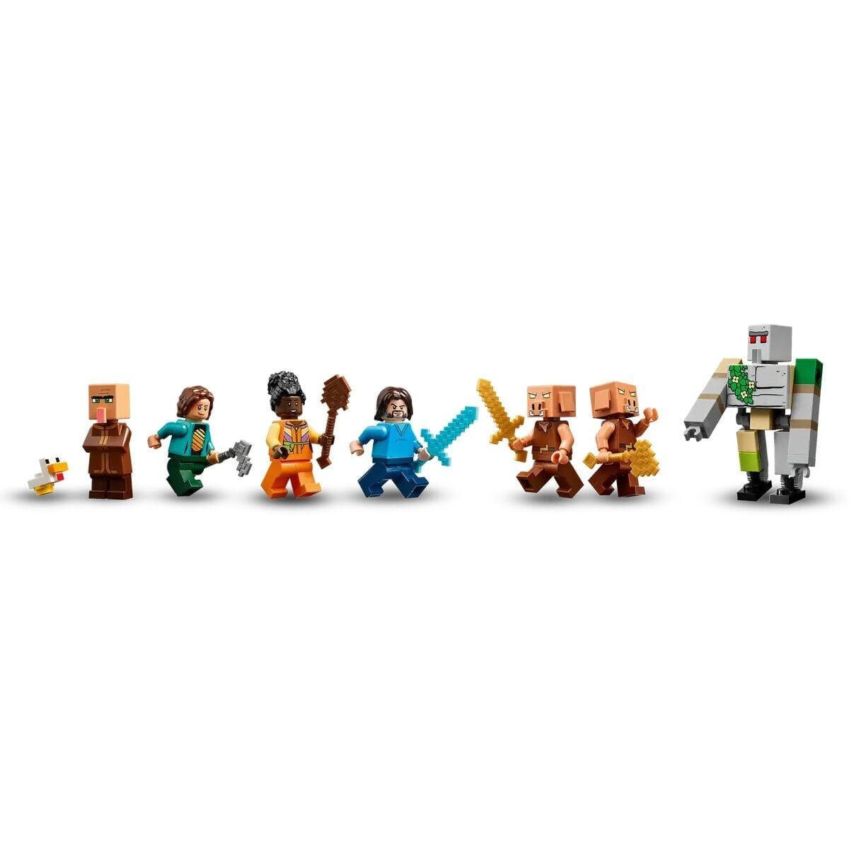 21273 Lego Minecraft The Ghast Balloon Köy Saldırısı 555 Parça +10 Yaş