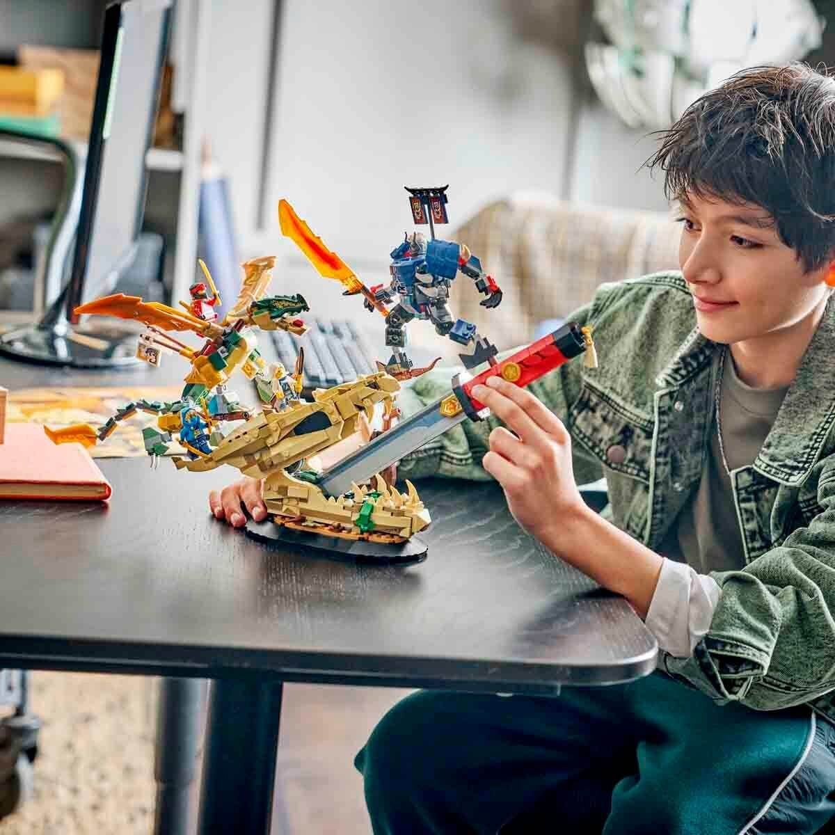 71871 Lego Ninjago Ejderha Kılıcı Savaşı 1016 Parça +9 Yaş