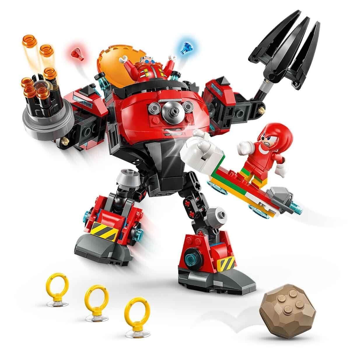 77005 Lego Sonic -Knuckles Dr. Eggmanın Robotuna Karşı 350 Parça +8 Yaş