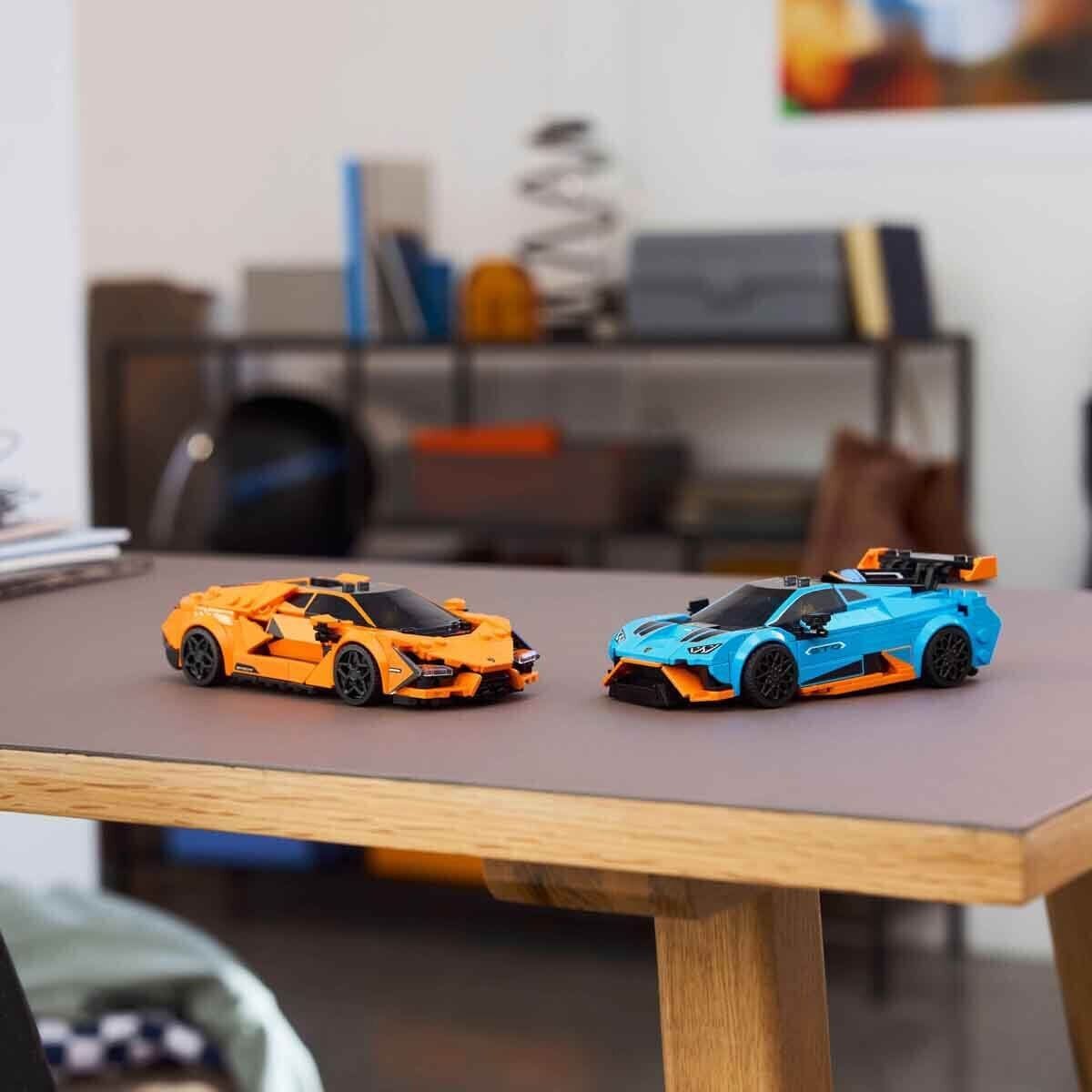 77238 Lego Speed Champ. Lamborghini Revuelto Ve Huracán Sto 607 Parça +10 Yaş