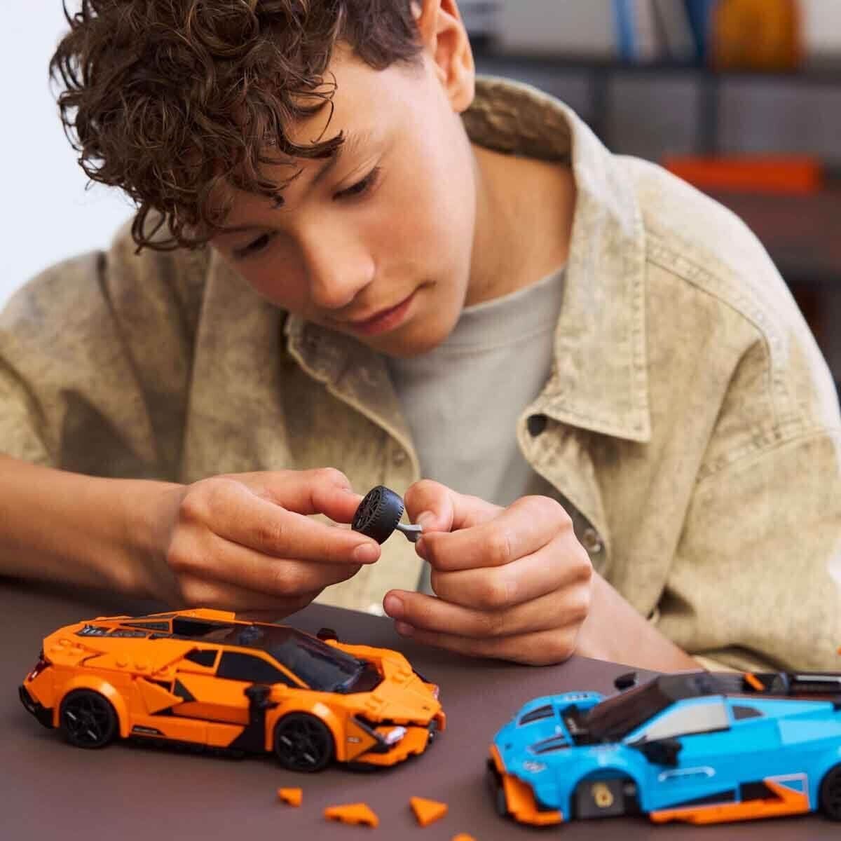 77238 Lego Speed Champ. Lamborghini Revuelto Ve Huracán Sto 607 Parça +10 Yaş