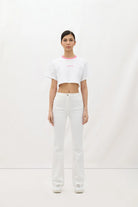 Les Benjamins-Crop Tee 002-Crop Top-2-Milagron.com