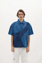 Les Benjamins-Denim Polo Tee 001-T-Shirts-1-Milagron.com