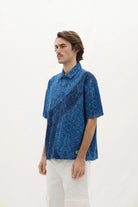 Les Benjamins-Denim Polo Tee 001-T-Shirts-2-Milagron.com