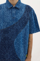 Les Benjamins-Denim Polo Tee 001-T-Shirts-5-Milagron.com