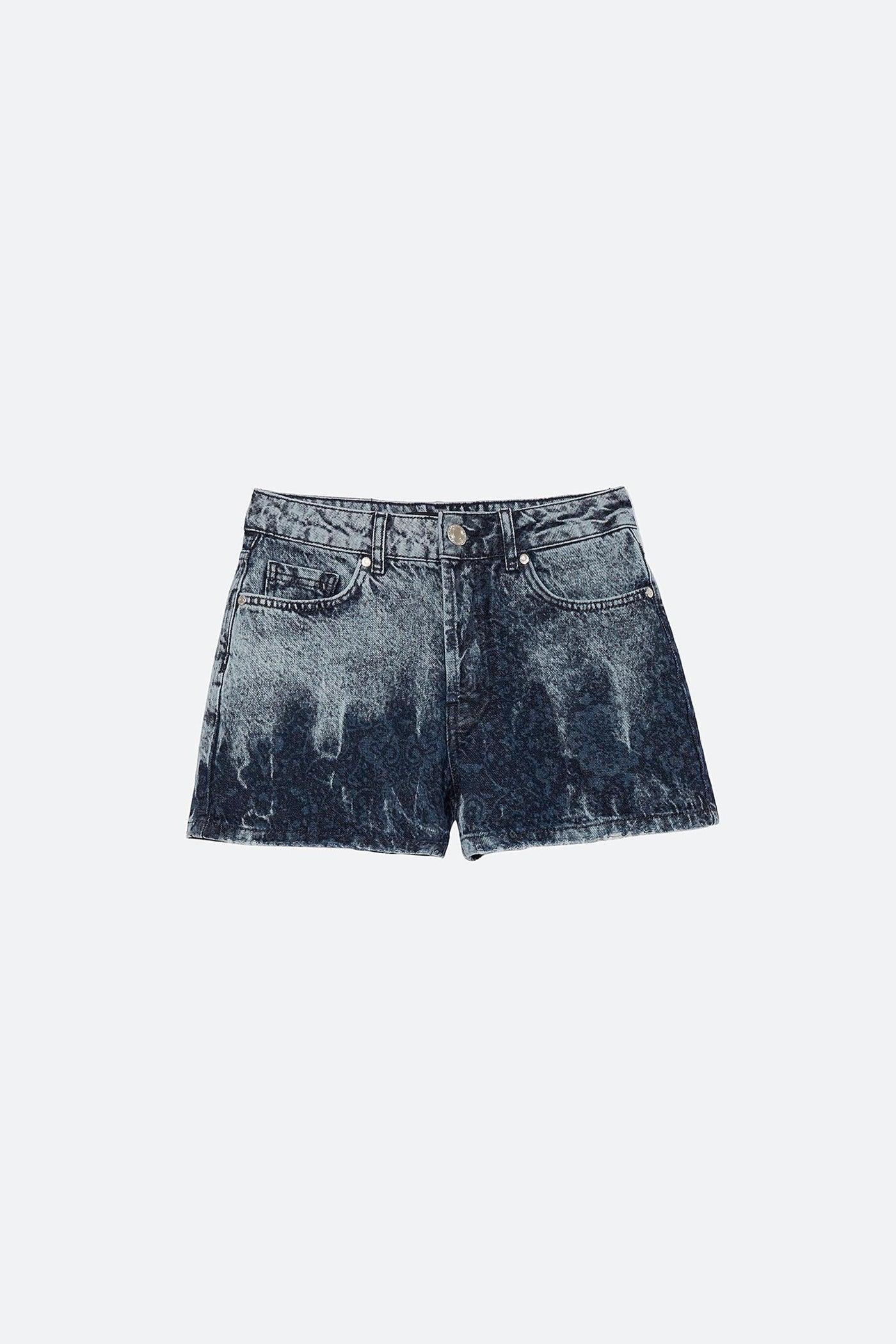 Les Benjamins-Denim Short 003-Şort-6-Milagron.com
