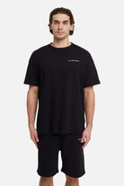 Les Benjamins-Oversized Tee 001 - Black-T-Shirts-1-Milagron.com