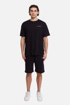 Les Benjamins-Oversized Tee 001 - Black-T-Shirts-5-Milagron.com