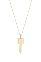 Les Tigres-Altın Kaplama Roar Anahtar Kolye-Kolye-2-Milagron.com