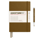 Leuchtturm 1917-2025 Colors Orta Boy (A5), Sert Kapak, 251 Sayfa, Çizgili Defter Spice Brown 372198-Defter-1-Milagron.com