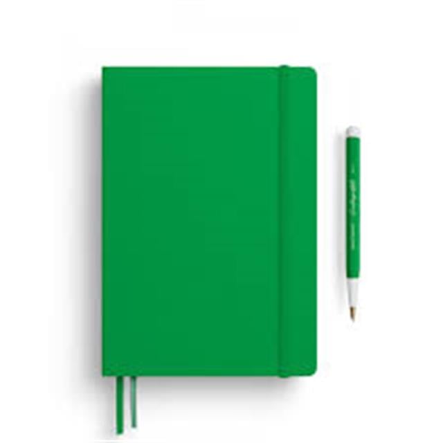Leuchtturm 1917-2025 Colors Orta Boy (A5), Sert Kapak, 251 Sayfa, Çizgili Defter Spring Leaf 372194-Defter-2-Milagron.com