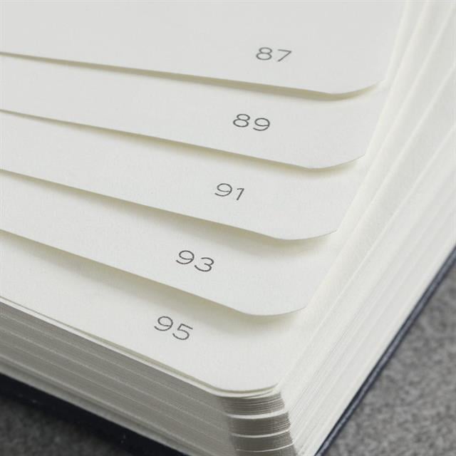 Leuchtturm 1917-2025 Colors Orta Boy (A5), Sert Kapak, 251 Sayfa, Çizgili Defter Spring Leaf 372194-Defter-5-Milagron.com
