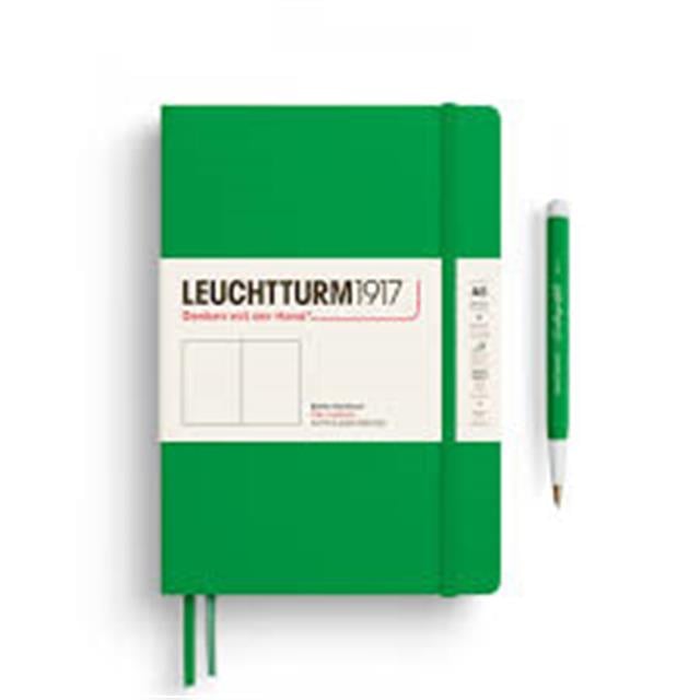 Leuchtturm 1917-2025 Colors Orta Boy (A5), Sert Kapak, 251 Sayfa, Çizgisiz Defter Spring Leaf 372192-Defter-1-Milagron.com