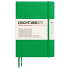 Leuchtturm 1917-2025 Colors Orta Boy (A5), Sert Kapak, 251 Sayfa, Kareli Defter Spring Leaf 372195-Defter-1-Milagron.com