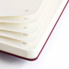 Leuchtturm 1917-Leuchtturm1917 Bauhaus Serisi Not Defteri, Orta Boy (A5), Sert Kapak, 251 Sayfa Gri Noktalı Defter Lemon 359620-Noktalı-8-Milagron.com