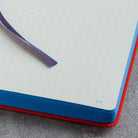 Leuchtturm 1917-Leuchtturm1917 Bauhaus Serisi Not Defteri, Orta Boy (A5), Sert Kapak, 251 Sayfa Kırmızı Noktalı Defter Royal Blue 359618-Noktalı-2-Milagron.com