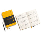 Leuchtturm 1917-Leuchtturm1917 X Bullet Journal Limited Edition Sert Kapak A5 Noktalı Defter Yellow24 371205-Noktalı-2-Milagron.com