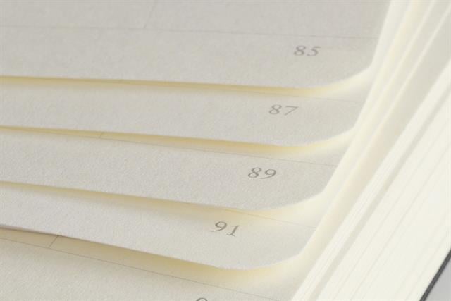 Leuchtturm 1917-Colors Orta Boy (A5), Sert Kapak, 251 Sayfa, Noktalı Defter Dusty Rose 372185-Defter-7-Milagron.com