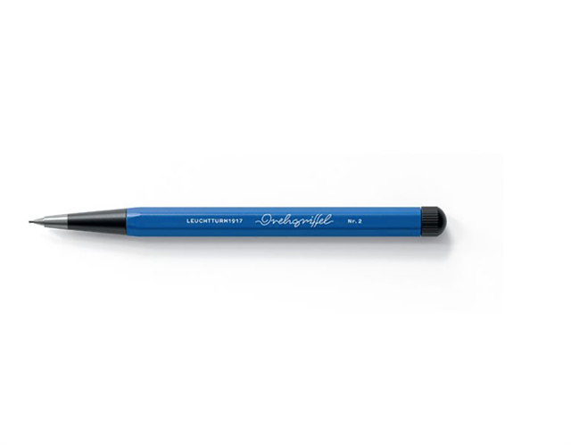 Leuchtturm 1917 X Bauhaus Drehgriffel Nr.2 Mekanik Uçlu Kalem Royal Blue/Black 371289
