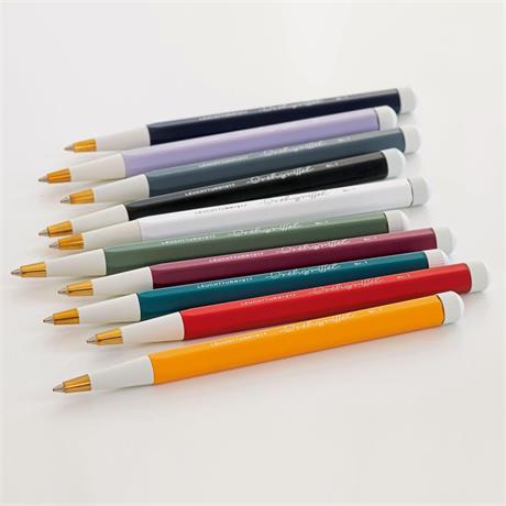 Leuchtturm 1917-Leuchttrum 1917 Drehgriffel No.1 Mavi Mürekkepli Tükenmez Kalem Forest Green 367276-Tükenmez Kalem-2-Milagron.com