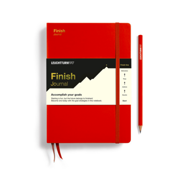 Leuchtturm 1917-Leuchttrum 1917 Finish Journal Medium (A5) Limited Edition Fox Red 369097-Noktalı-1-Milagron.com