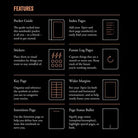 Leuchtturm 1917-Leuchtturm 1917 Bullet Journal Edition 2 A5 Sert Kapak 240 Noktalı Sayfalar Siyah 363572-Defter-2-Milagron.com