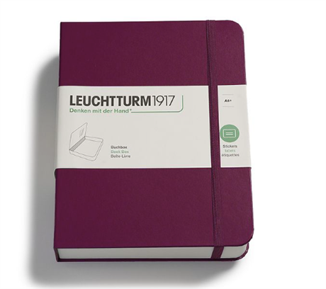 Leuchtturm 1917-Leuchtturm1917 Book Box Kitap Kutusu Port Red-Kitap Kutusu-1-Milagron.com