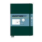 Leuchtturm 1917-Leuchtturm1917 Medium (A5) 112 Pages 150 Gsm Sketchbook Eskiz Defteri Forest Green 370355-Çizgisiz (Düz)-1-Milagron.com