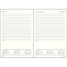 Leuchtturm 1917-Leuchtturm1917 Orta Boy (A5) 12 Aylık Günlük Ajanda (çizgili) 2026 Sert Kapak, İngilizce, Rising Sun 372774-Özel Defterler-2-Milagron.com