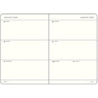 Leuchtturm 1917-Leuchtturm1917 Orta Boy (A5) 18 Aylık Haftalık Ajanda 2026 Sert Kapak, İngilizce, Forest Green372812-Özel Defterler-2-Milagron.com