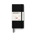 Leuchtturm1917 Planner 2027 - 12M Haftalık Planner & Notebook Noktalı Wallet B6 X A6 2027 İNgilizce Black 400264 - ÖnsiPariŞ