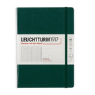 Leuchtturm 1917-Leuchtturm1917 Sert Kapak 100 Gr. Kağıt A5 Adres Defteri Forest Green 370360-Özel Defterler-1-Milagron.com