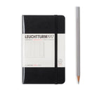 Leuchtturm 1917-Leuchtturm1917 Sert Kapak 100 Gr. Kağıt A6 Adres Defteri Siyah 316927-Özel Defterler-1-Milagron.com