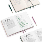 Leuchtturm 1917-Leuchtturm1917 Thesis Journal Medium (A5), Sert Kapak, Forest Green, Almanca 369205-Özel Defterler-2-Milagron.com