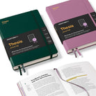 Leuchtturm 1917-Leuchtturm1917 Thesis Journal Medium (A5), Sert Kapak, Forest Green, Almanca 369205-Özel Defterler-3-Milagron.com
