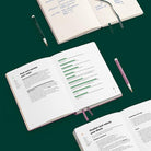 Leuchtturm 1917-Leuchtturm1917 Thesis Journal Medium (A5), Sert Kapak, Orman Yeşili, İngilizce-Defter-2-Milagron.com