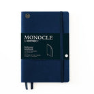 Leuchtturm 1917-Leuchtturm1917 X Monocle Limited Edition Defter B6, Yumuşak Kapak, 128 Noktalı Sayfa Navy 363361-Noktalı-1-Milagron.com