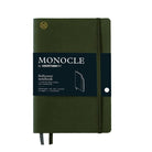 Leuchtturm 1917-Leuchtturm1917 X Monocle Limited Edition Defter B6, Yumuşak Kapak, 128 Noktalı Sayfa Olive 369724-Noktalı-1-Milagron.com