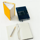 Leuchtturm 1917-Leuchtturm1917 X Monocle Limited Edition Defter Wallet B6+, Sert Kapak, 192 Noktalı Sayfa, Navy 363370-Noktalı-2-Milagron.com