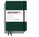 Leuchtturm 1917-Medium(a5) Sert Kapak, 251 Numaralandırılmış Çizgisiz Sayfa Defter Forest Green 367254-Defter-1-Milagron.com