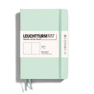 Leuchtturm 1917-Medium(a5) Sert Kapak, 251 Numaralandırılmış Düz Sayfa Defter Mint Green 367258-Defter-1-Milagron.com