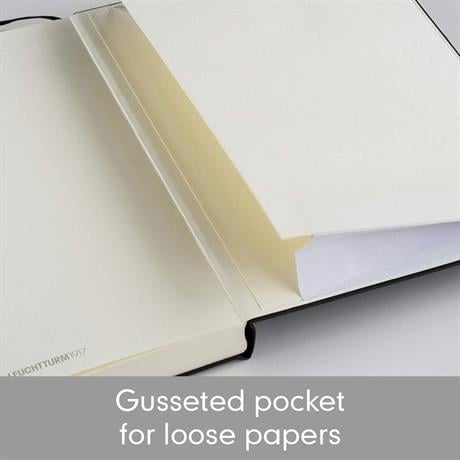 Leuchtturm 1917-Medium(a5) Sert Kapak, 251 Numaralandırılmış Düz Sayfa Defter Mint Green 367258-Defter-8-Milagron.com