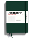 Leuchtturm 1917-Medium(a5) Sert Kapak, 251 Numaralandırılmış Noktalı Sayfa Defter Forest Green 367255-Defter-1-Milagron.com