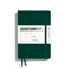 Leuchtturm 1917-Medium(a5) Yumuşak Kapak, Noktalı, 123 Numaralandırılmış Sayfa Defter Forest Green 367269-Defter-1-Milagron.com