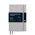 Leuchtturm 1917-Leuchtturm1917 X Monocle Limited Edition Defter Wallet B6+, Sert Kapak, 192 Noktalı Sayfa, Light Grey 363369-Noktalı-1-Milagron.com